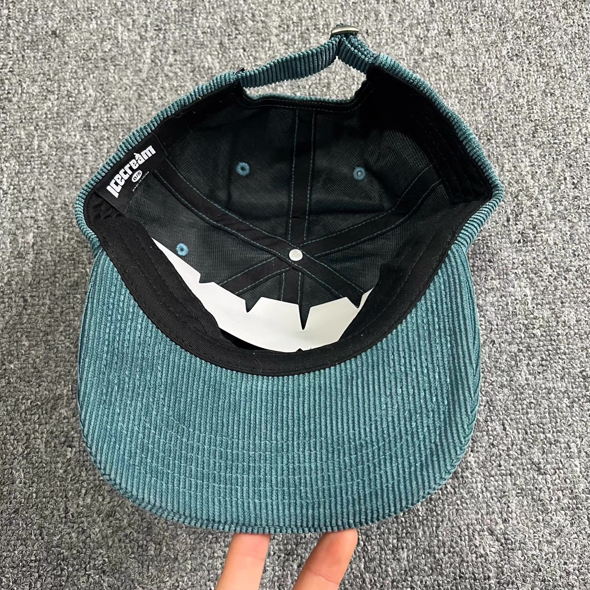 Billionaire Boys Club BBC ICECREAM CorduroyRocketEmbroidered Baseball Sun Hat Q7 Size ONE SIZE - 4 Thumbnail