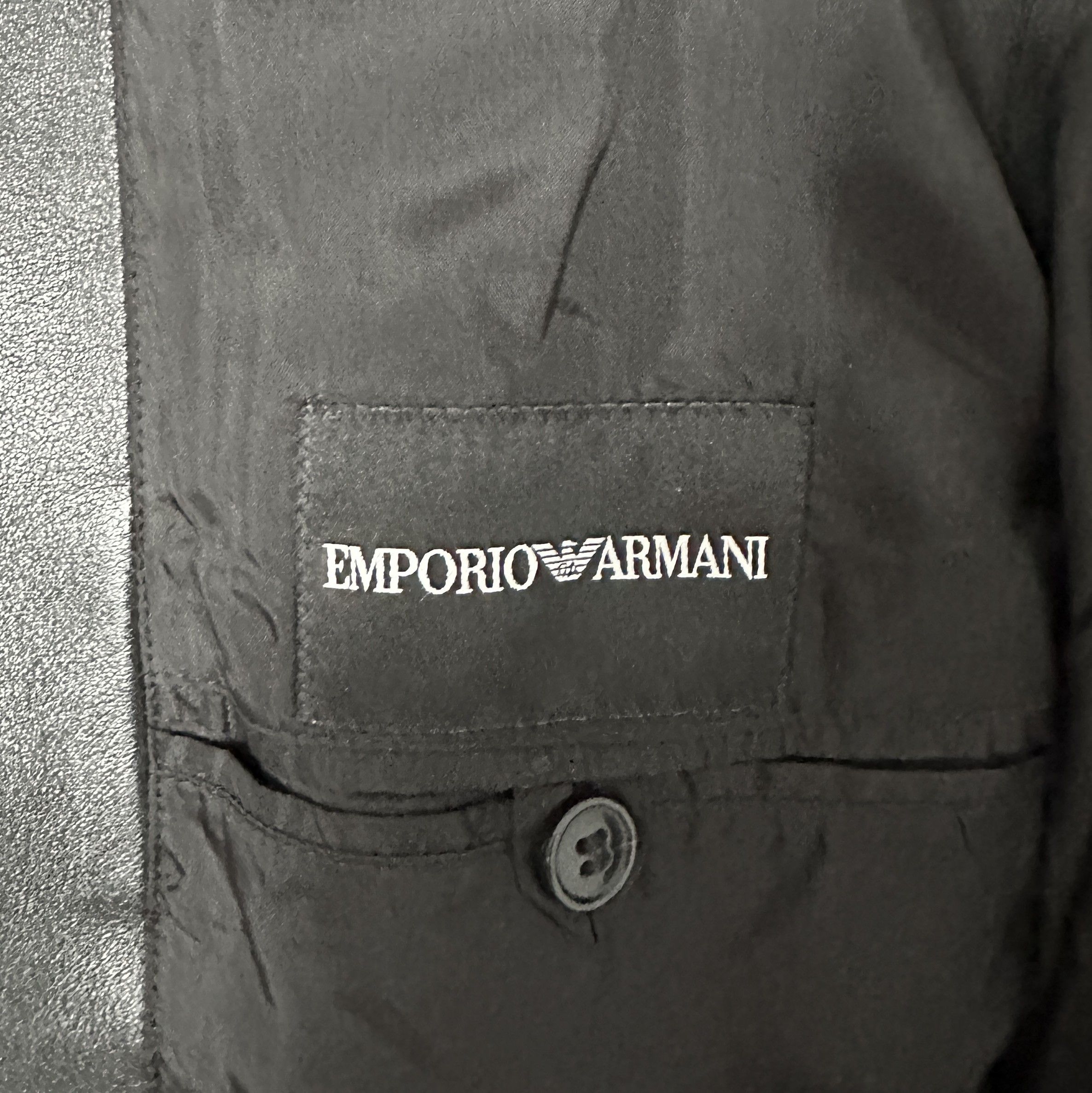 Emporio Armani EMPORIO ARMANI Antinea SRL Blazer Jacket MadeInItaly Luxury Size 44R - 11 Thumbnail
