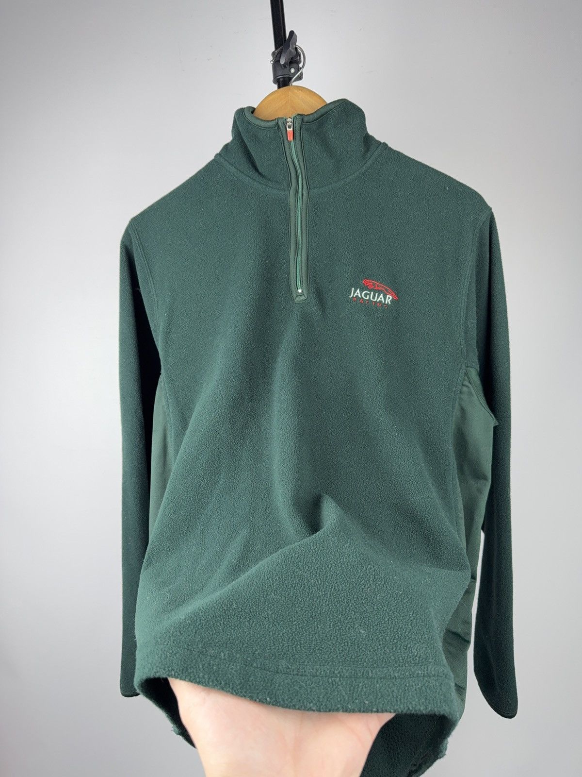Formula 1 00s Formula One 1 Vintage Jaguar Racing Half Zip Fleece Size US M / EU 48-50 / 2 - 6 Thumbnail