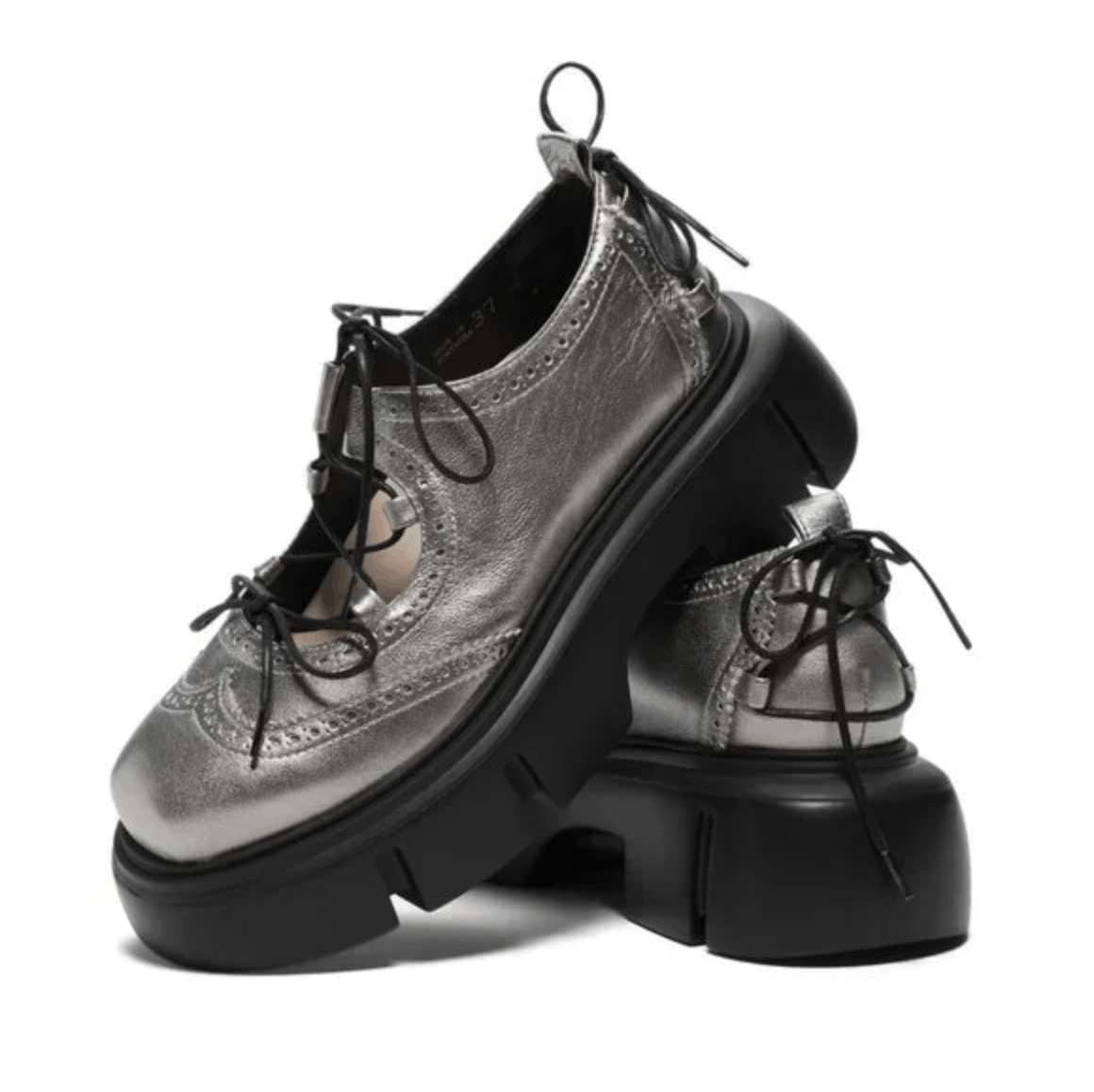 Simone Rocha NEW IN BOX Simone Rocha Platform Ghillie Mary Jane Loafer Size US 8 / IT 38 - 4 Thumbnail