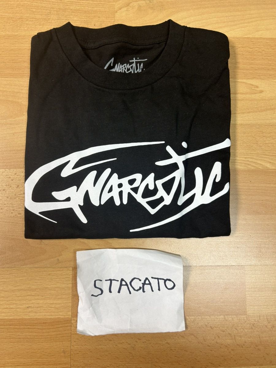 Gnarcotic × Rap Tees Gnarcotic Logo Tee Black Size US L / EU 52-54 / 3 - 5 Thumbnail
