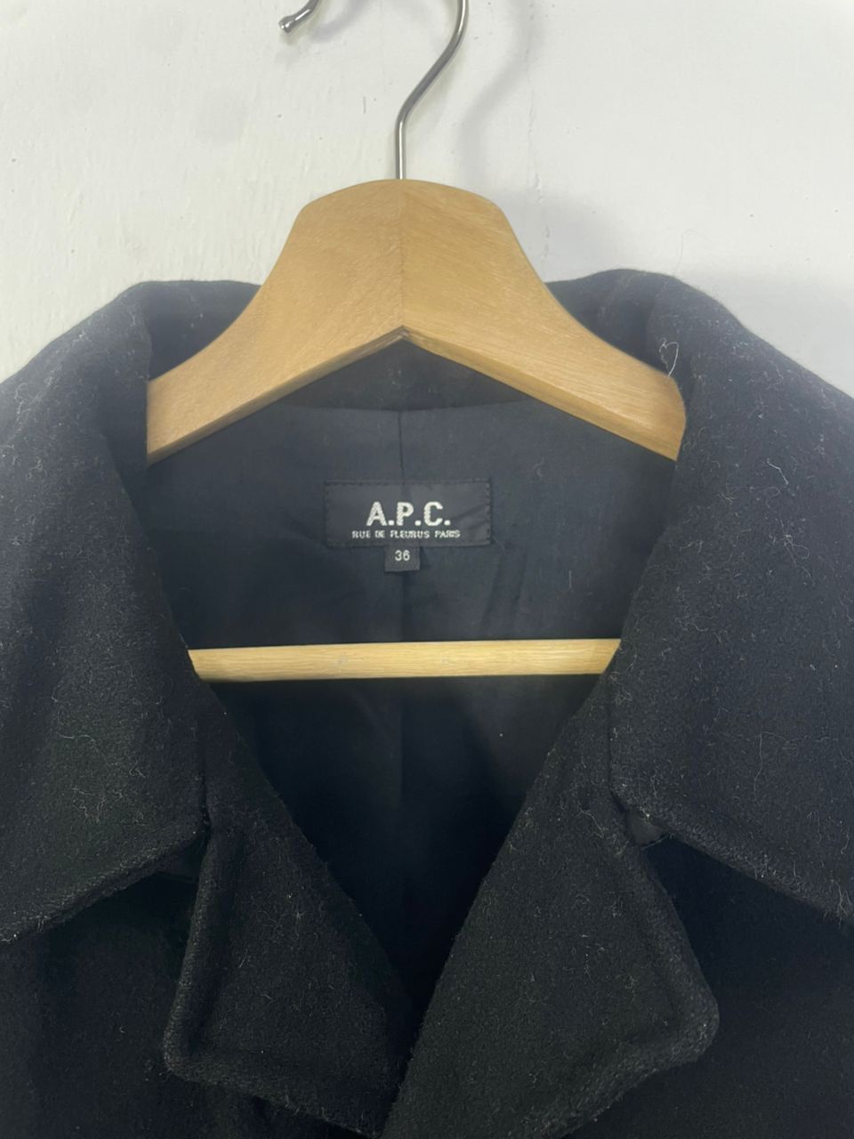 A.P.C. × Designer × Japanese Brand A.P.C. Rue De Fleurus Paris Long Jacket Size XS / US 0-2 / IT 36-38 - 5 Thumbnail