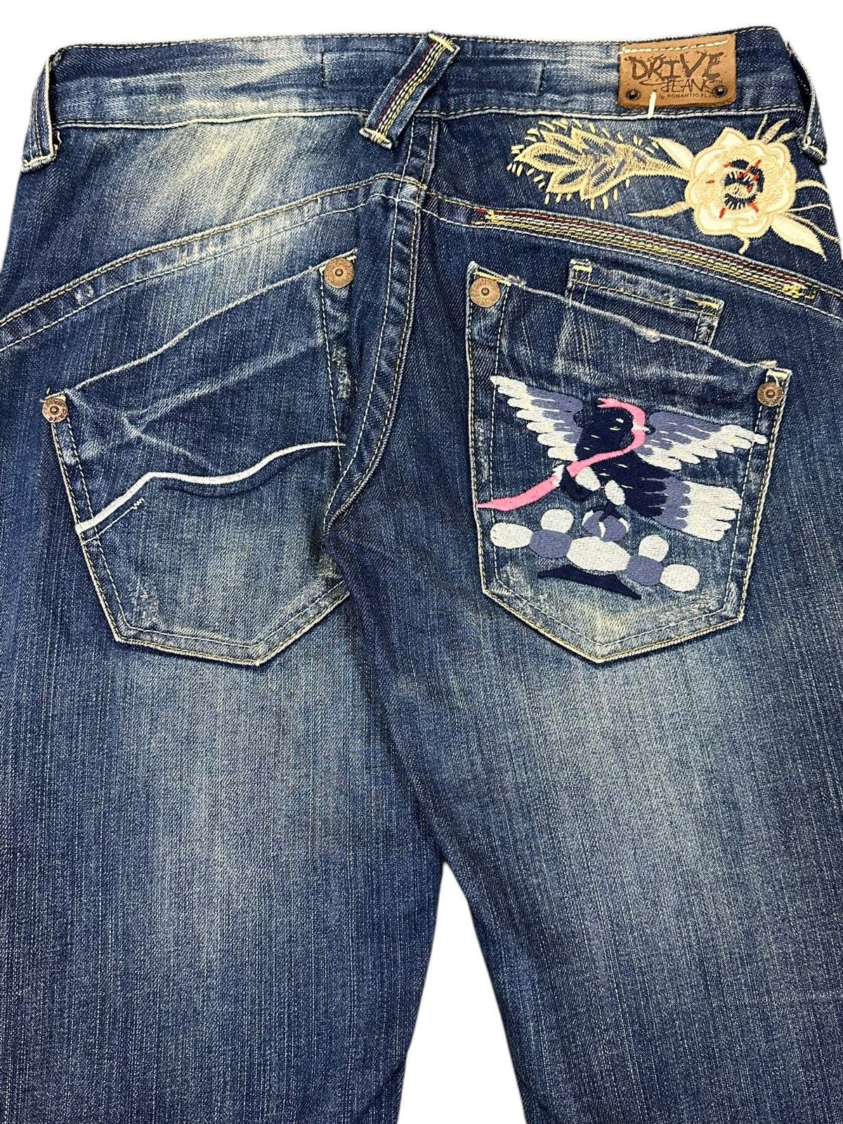 If Six Was Nine Vintage Japanese Brand Faded Wash Bell Bottom Flare Jeans Size US 29 - 6 Thumbnail