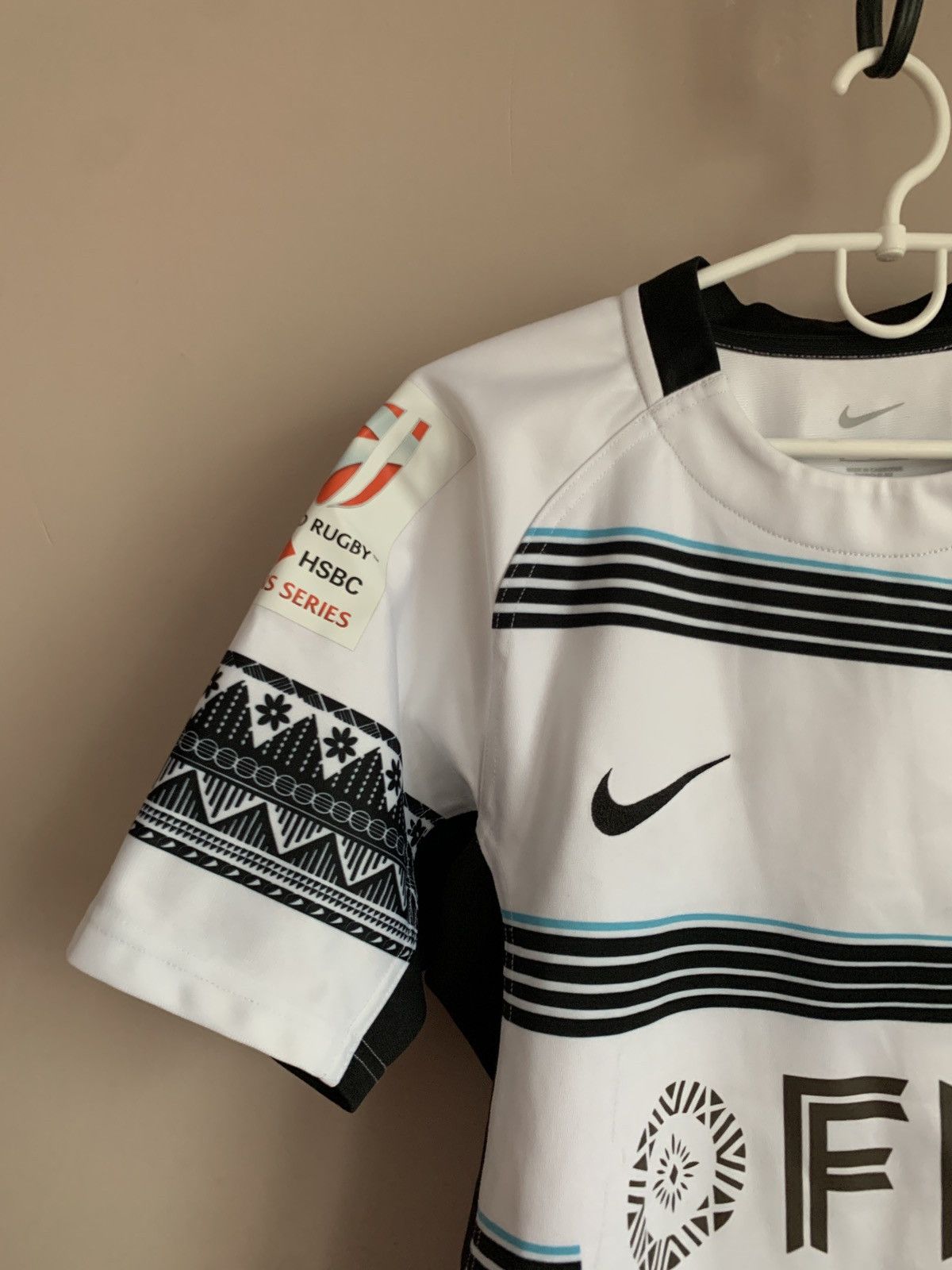 Nike Fiji 22/23 Home Rugby Sevens Shirt Nike Jersey Size M Size US M / EU 48-50 / 2 - 4 Thumbnail