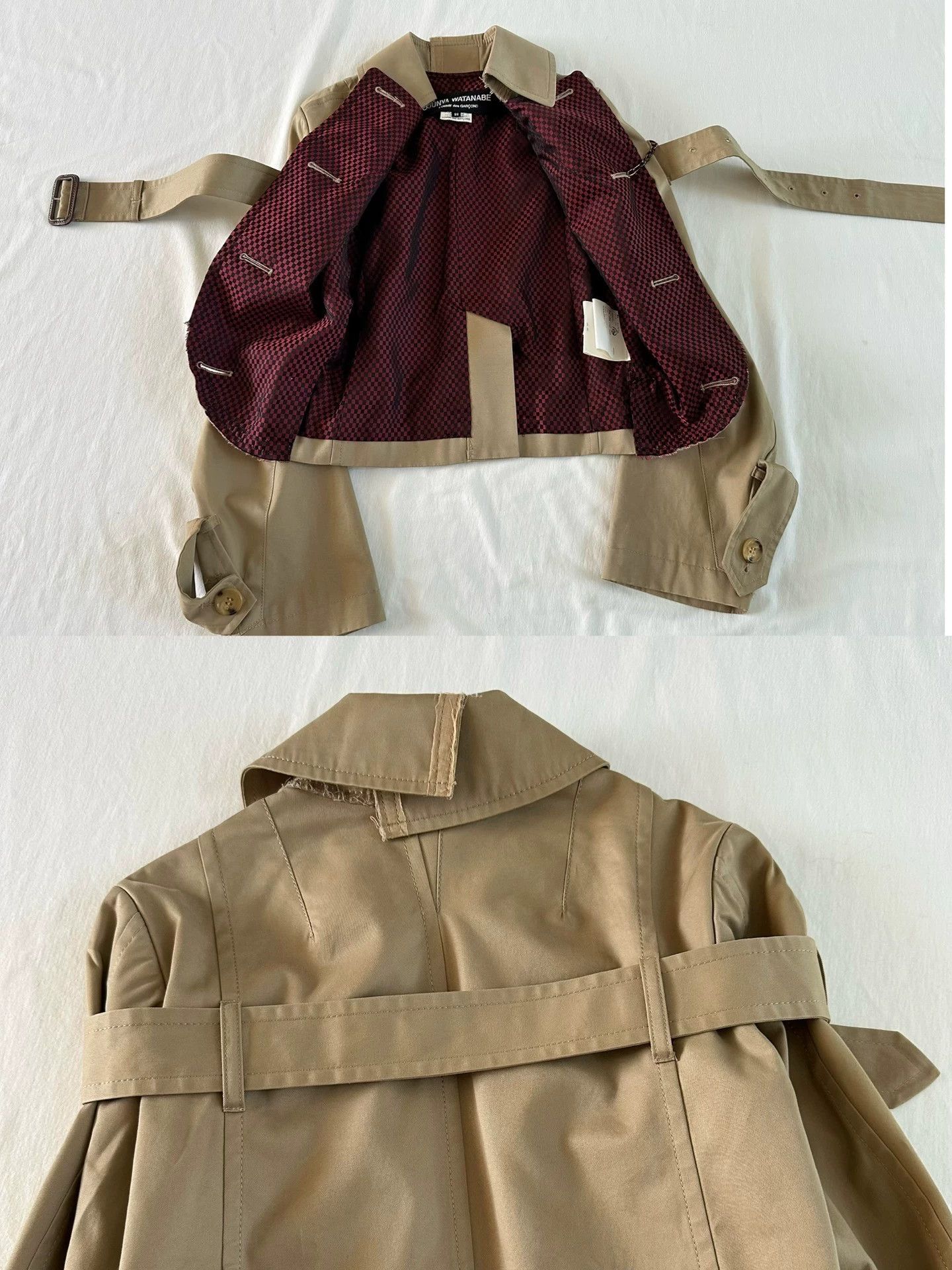 Junya Watanabe Junya Watanabe 2006 Runway Bondage Strap Jacket SS Size US XS / EU 42 / 0 - 5 Thumbnail