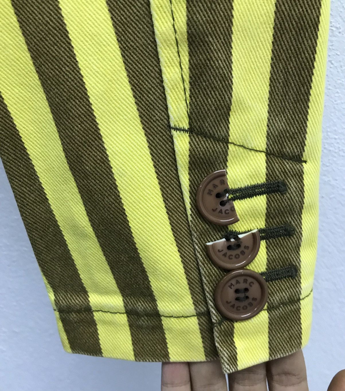 Marc Jacobs × Vintage Vintage Marc Jacobs Denim Blazer Size US S / EU 44-46 / 1 - 9 Thumbnail