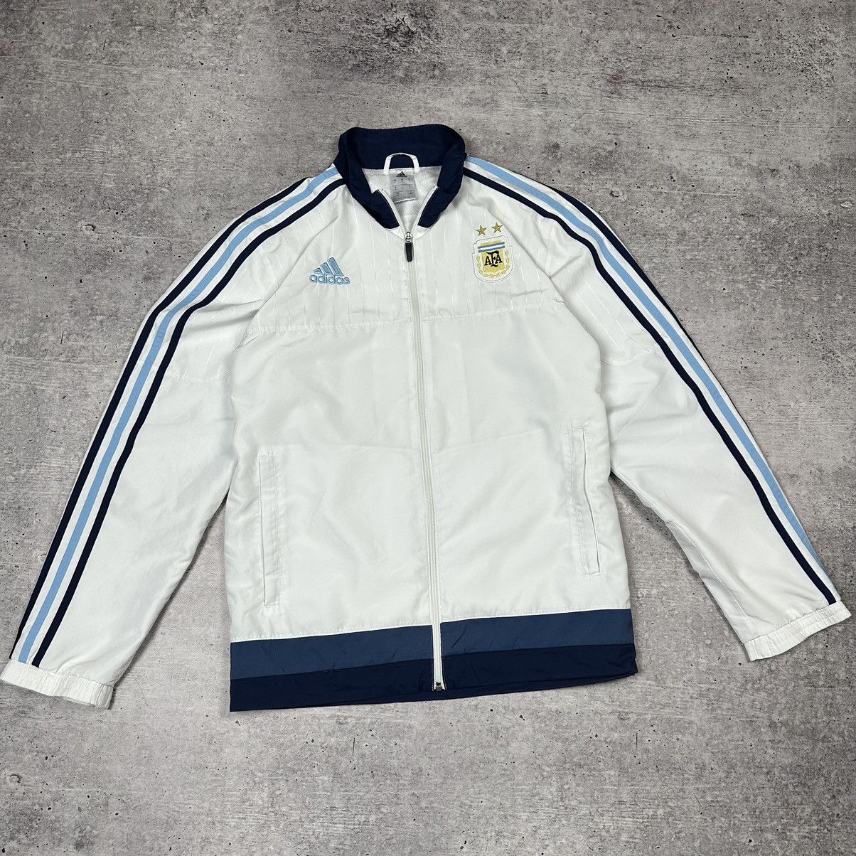 Adidas Argentina 2014-2015 Football Soccer Track Adidas Size US L / EU 52-54 / 3 - 1 Thumbnail