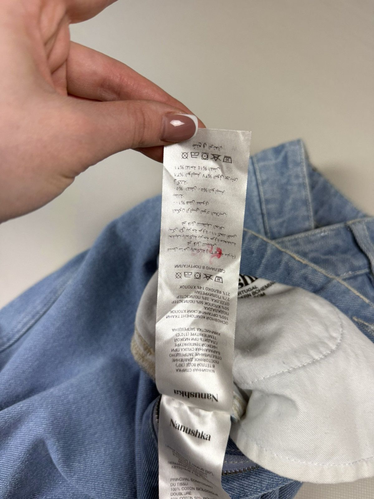 Nanushka Nanushka A Regular Fit Ladies Denim Jeans Size 29 Size 29" - 16 Thumbnail