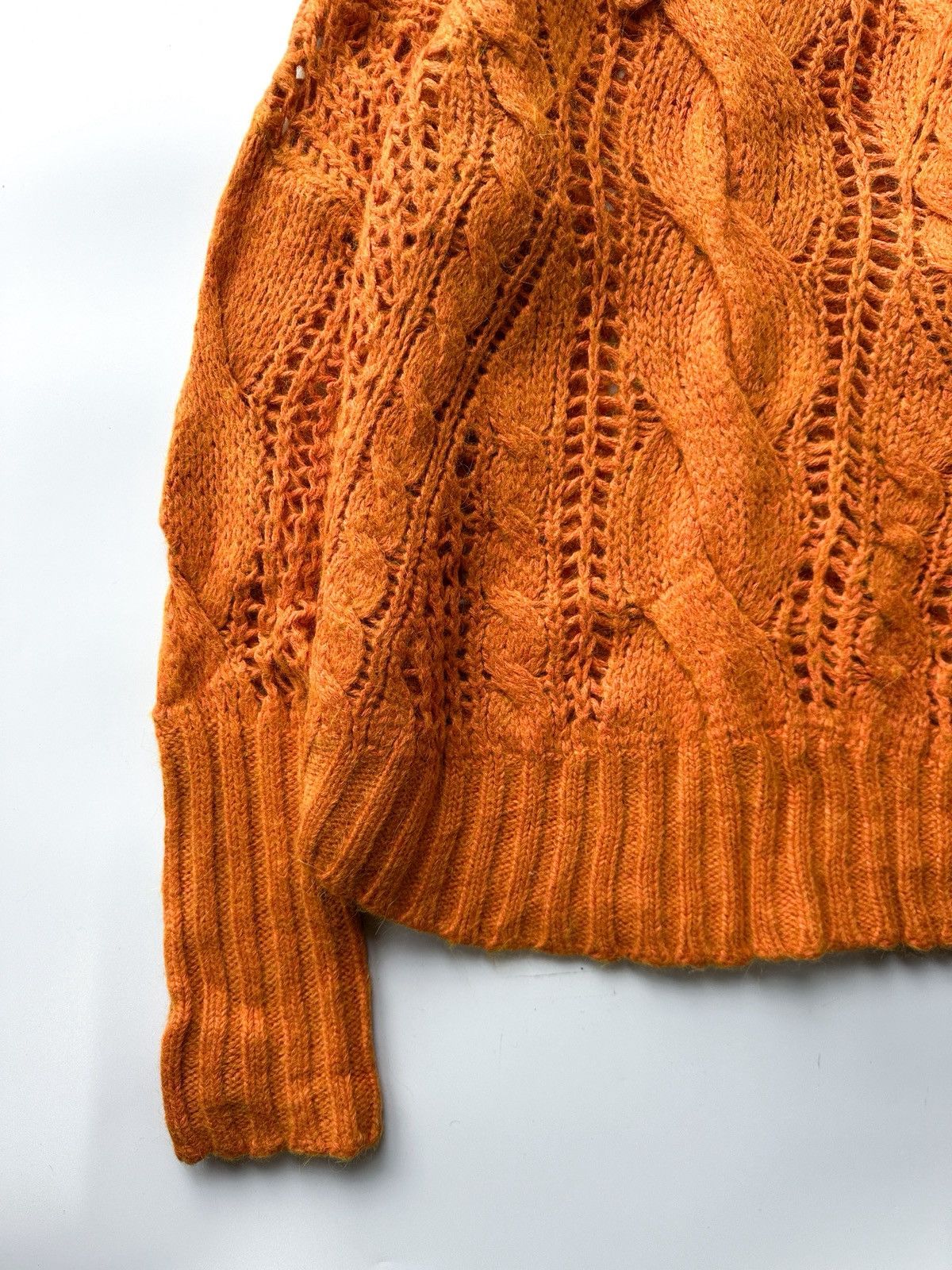 Prada 2000s Max Mara Crochet Knit Turtle Neck Size US XL / EU 56 / 4 - 3 Thumbnail