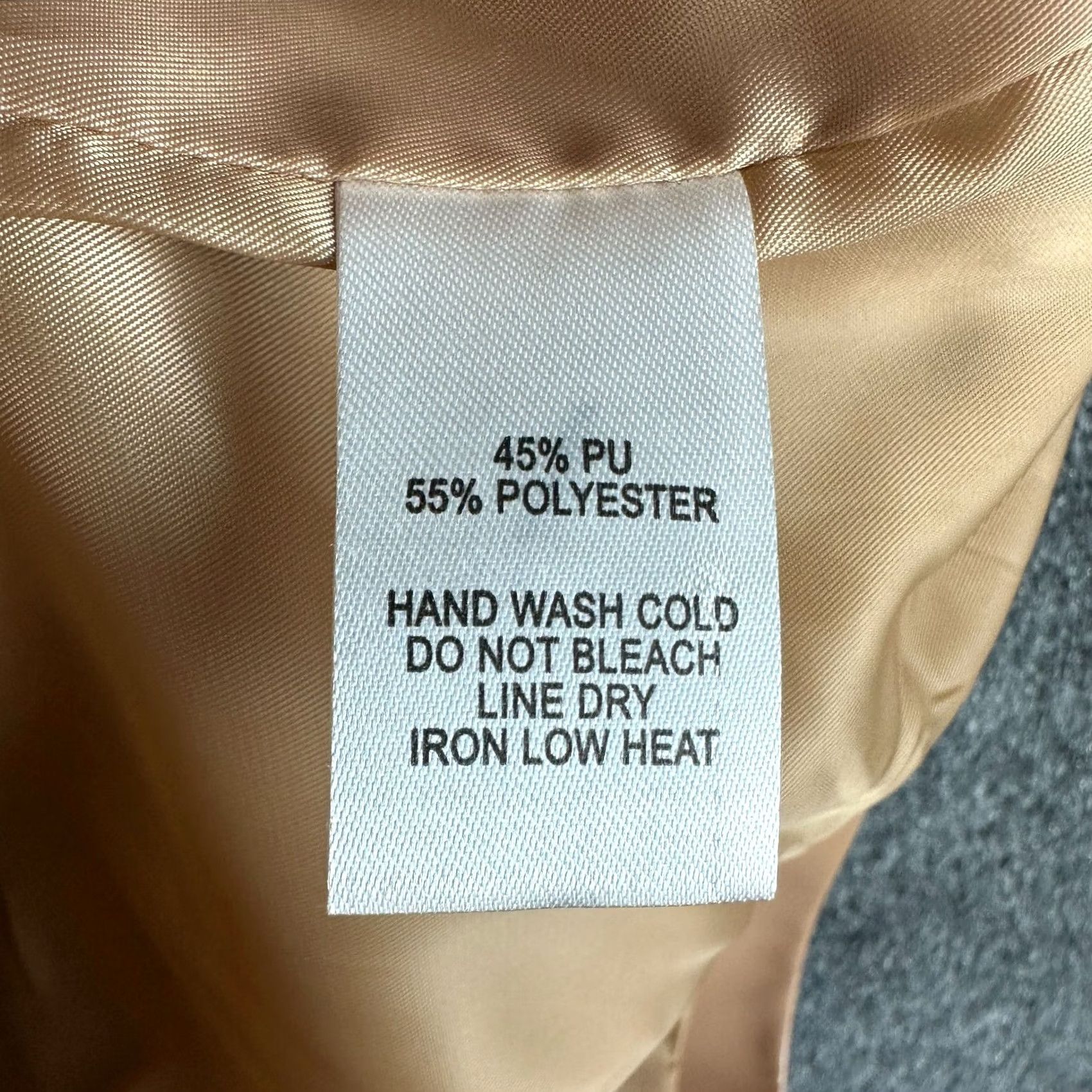 Lulus Lulus Skirt Womens Medium Tan PU Pencil Button Front Lined NEW Size 32" / US 10 / IT 46 - 5 Thumbnail