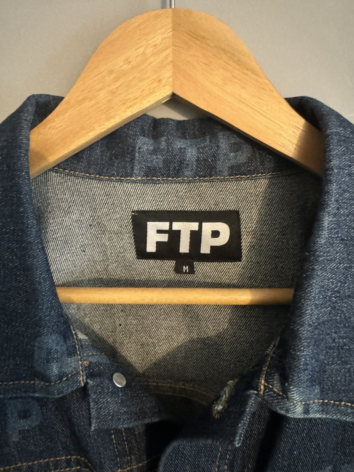 Fuck The Population FTP ALL OVER DENIM JACKET Size US M / EU 48-50 / 2 - 2 Thumbnail