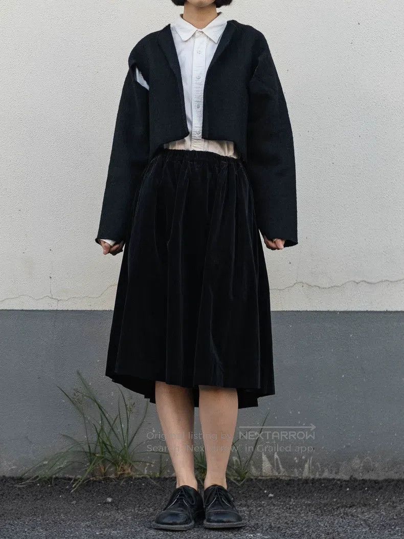 Comme des Garcons Comme Des Garcons Early Black Wool Ripped Jacket Size S / US 4 / IT 40 - 1 Thumbnail