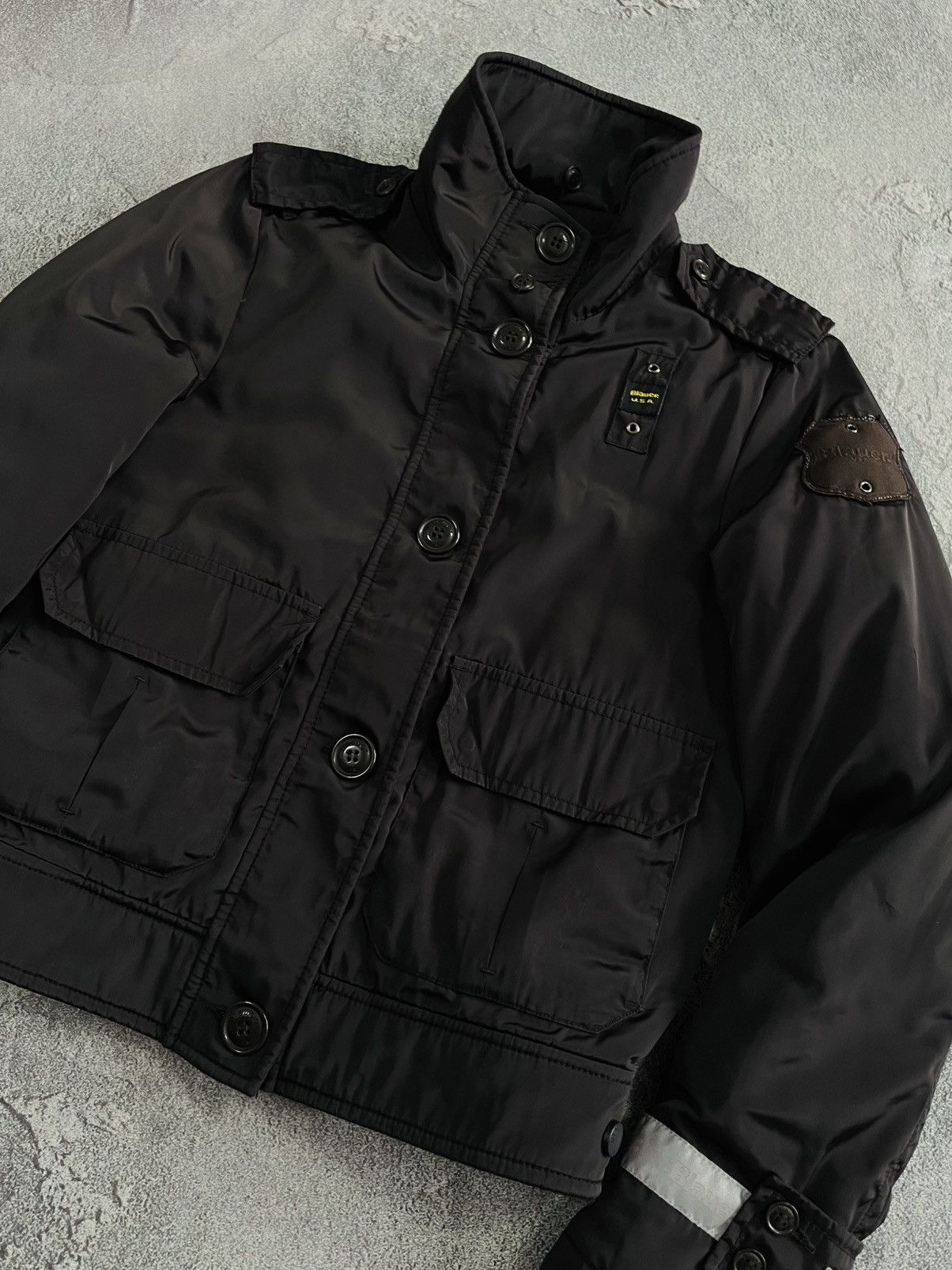 Other Blauer Women Brown Jacket Size S Zip Padded Patch Pockets Size S / US 4 / IT 40 - 11 Thumbnail