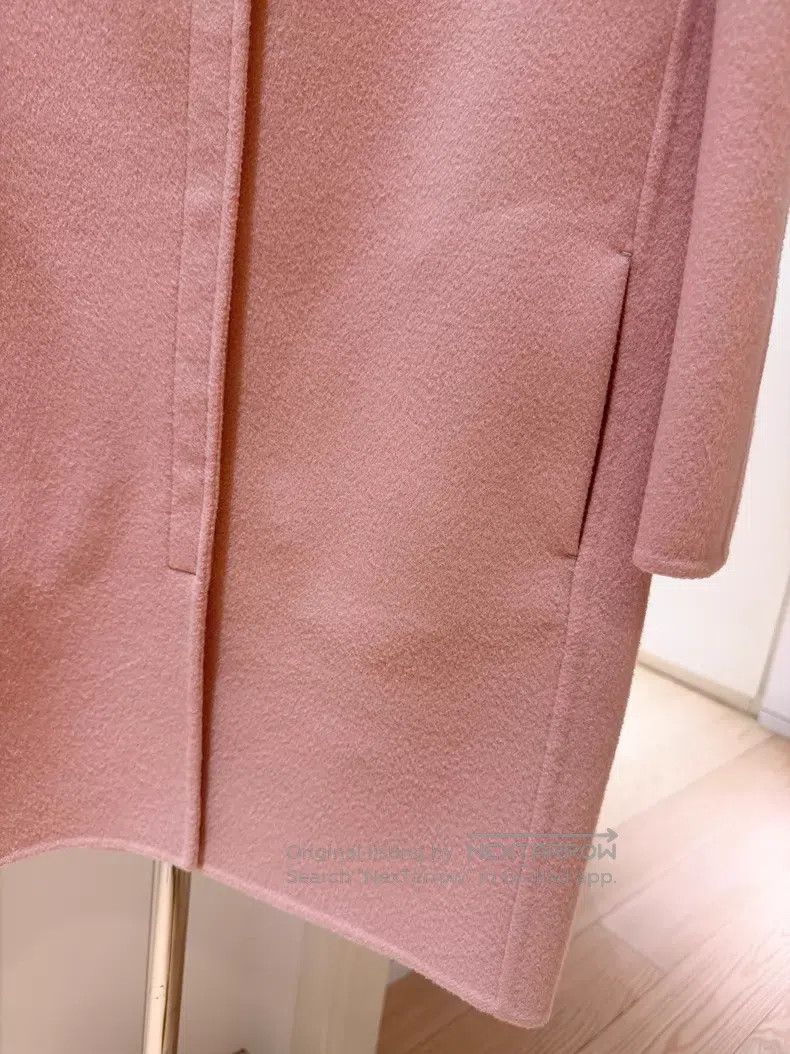 Loro Piana Loro Piana Pink Volcano Collar Baby Cashmere Long Coat Size S / US 4 / IT 40 - 4 Thumbnail