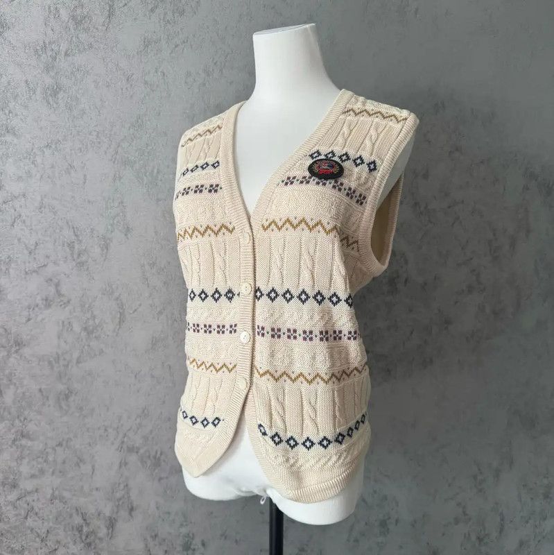 Burberry Burberry Colorful Knit Cardigan for Women Size L / US 10 / IT 46 - 1 Thumbnail