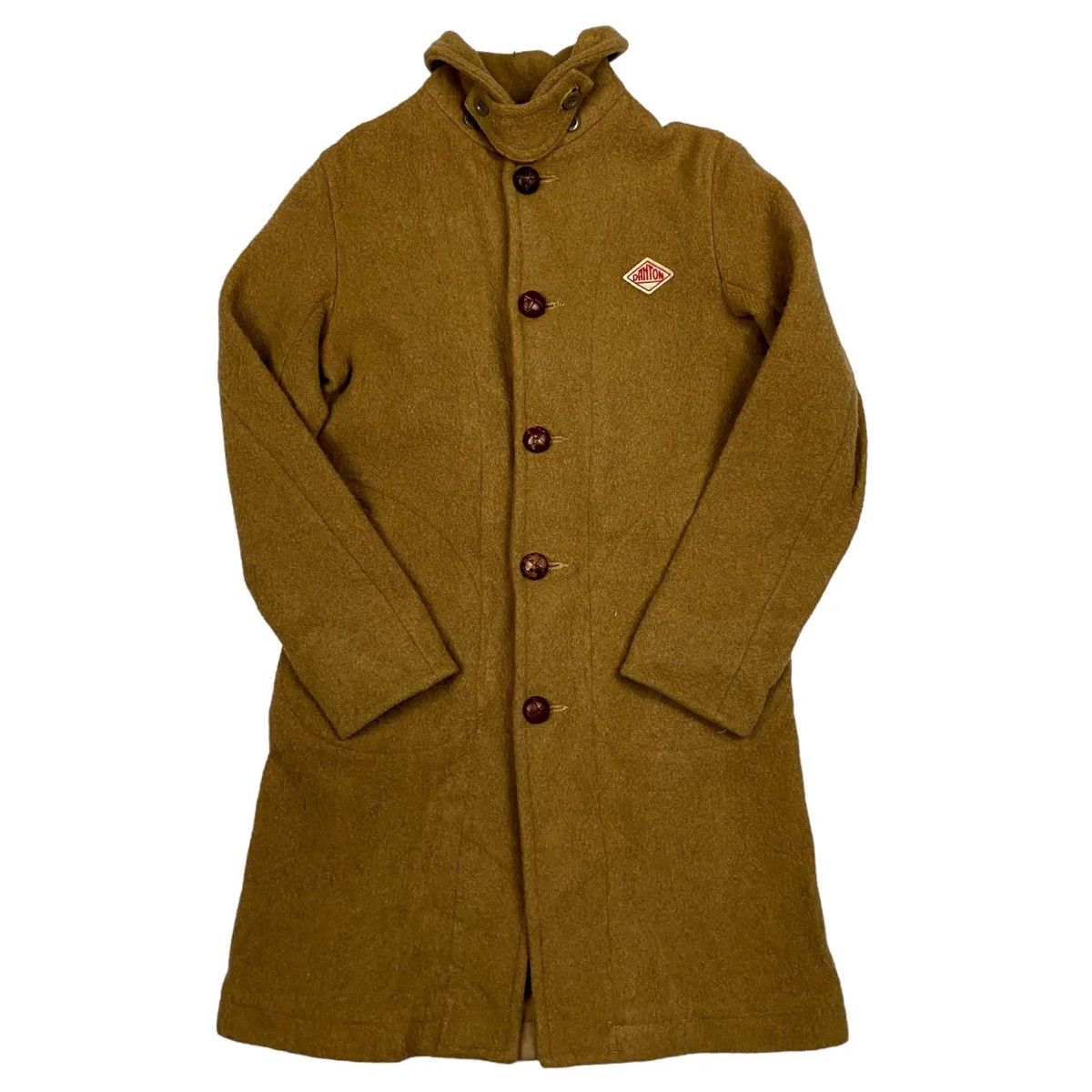 Danton ✅️Danton Wool Long Jacket Brown Size US S / EU 44-46 / 1 - 3 Thumbnail