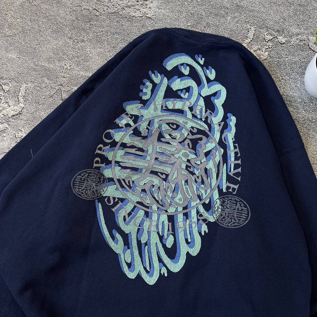 Japanese Brand Vintage Hanes HeavyWeight Sweatshirt Pro Jet HyperActive Size US XL / EU 56 / 4 - 8 Thumbnail