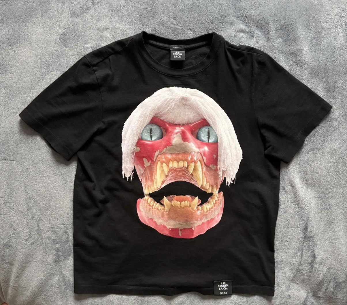 Sterling Ruby Sterling Ruby White Skull Tee 1/10 Size US S / EU 44-46 / 1 - 2 Thumbnail