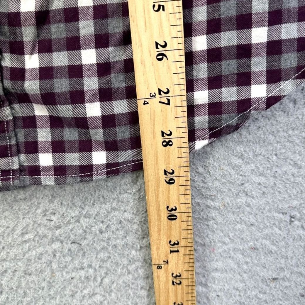 Banana Republic Banana Republic Shirt Mens Medium Multicolor Luxe Flannel Grant Button-Down Collared Long Sleeve casual Business Size US M / EU 48-50 / 2 - 7 Thumbnail