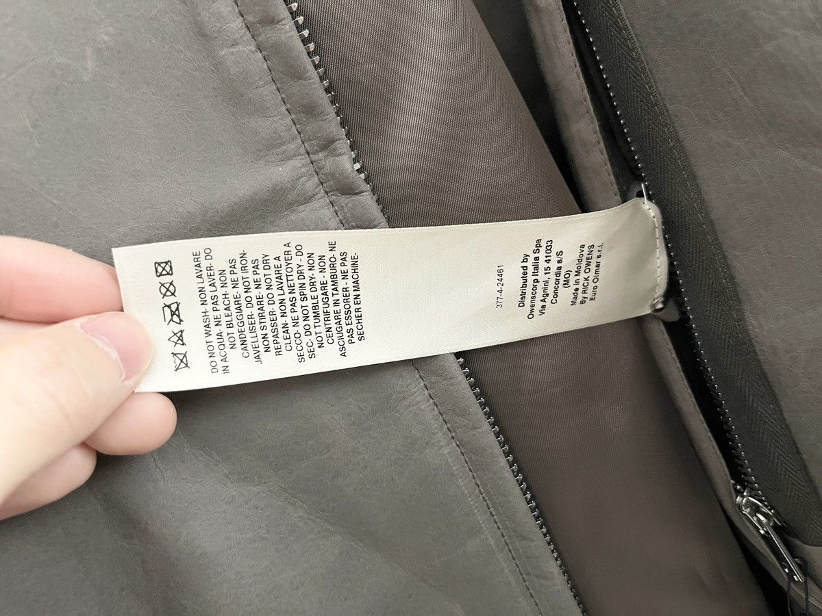 Rick Owens STEAL! SS24 Rick Owens Brad Leather Jacket Size US S / EU 44-46 / 1 - 14 Thumbnail