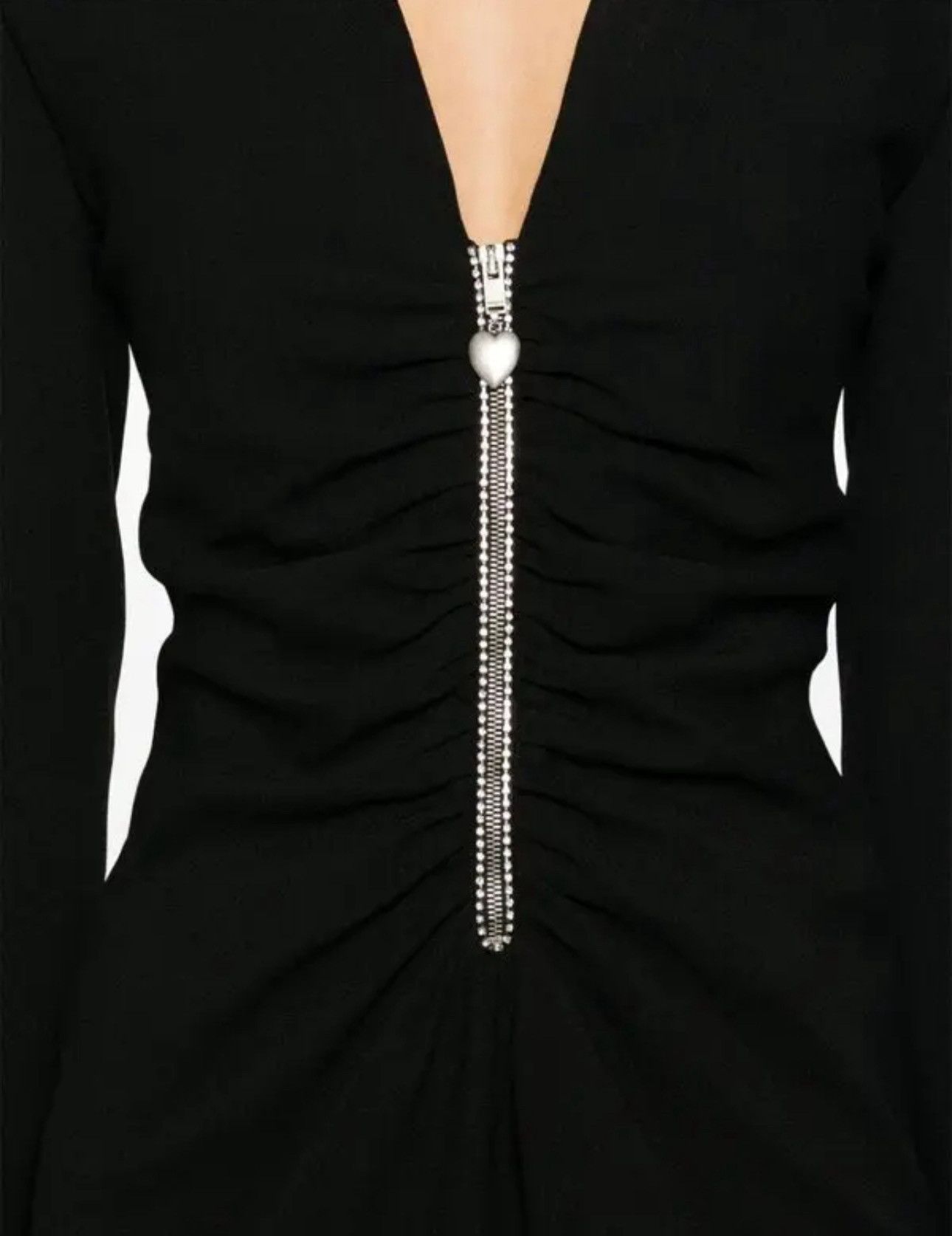 Saint Laurent Paris Saint Laurent Paris Long Sleeve Jumpsuit Size S / US 4 / IT 40 - 8 Thumbnail