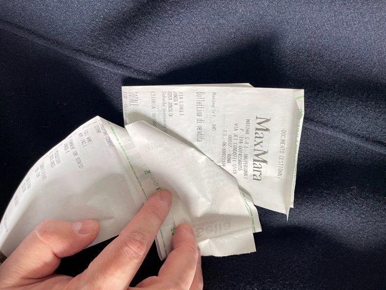 Max Mara Max Mara Wool coat (100%), navy Size L / US 10 / IT 46 - 9 Thumbnail