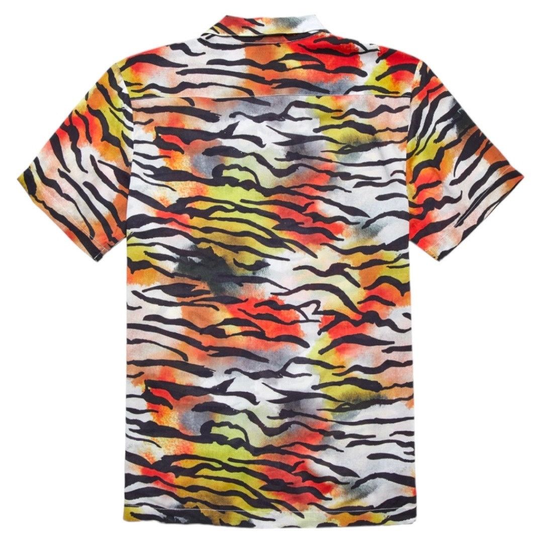 Ed Hardy Ed Hardy Tiger Stripe Button Down Shirt Size US L / EU 52-54 / 3 - 2 Thumbnail