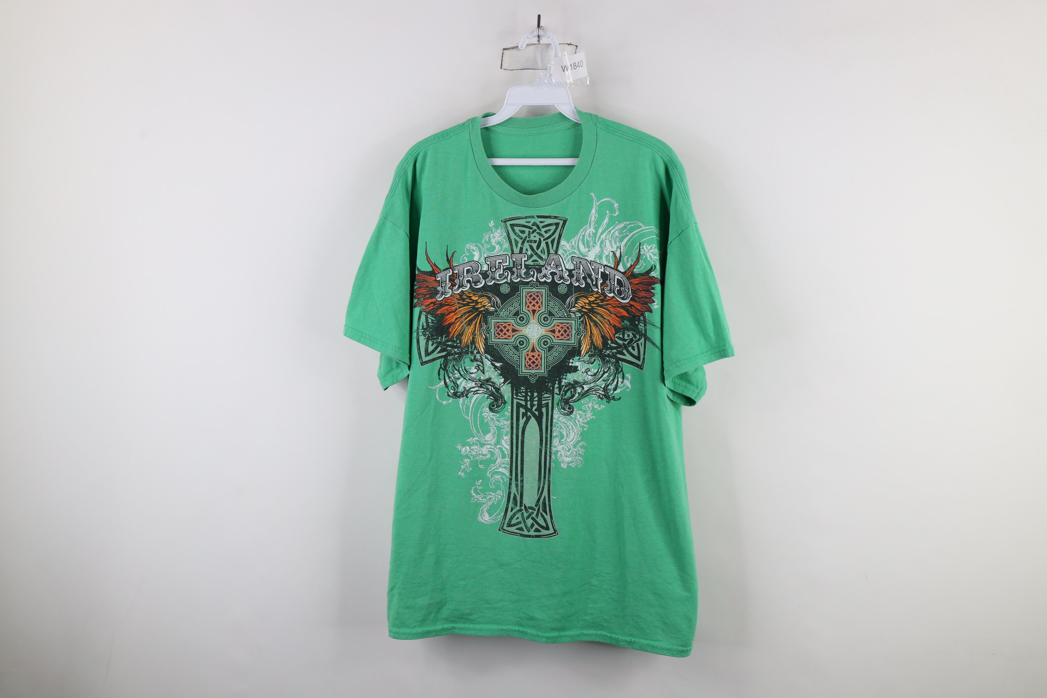 Vintage Vintage Y2K Streetwear Gaelic Cross UFC MMA Fighting T-Shirt Size US XL / EU 56 / 4 - 1 Thumbnail