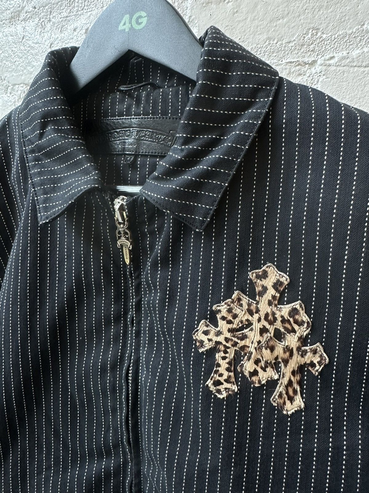 Chrome Hearts CHROME HEARTS LEOPARD CHEETAH CROSS JACKET M / L Size US M / EU 48-50 / 2 - 1 Thumbnail