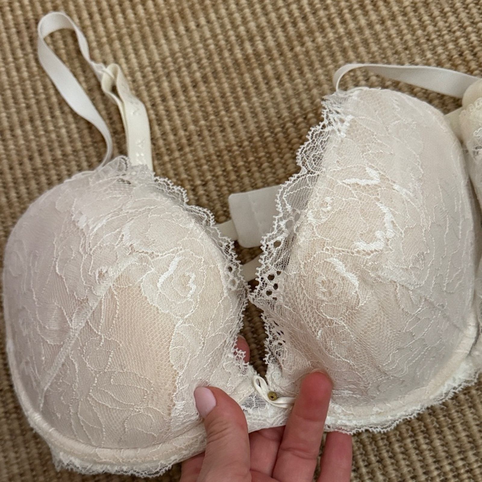 La Perla NWT La Perla white lace bra Women's Size 36D Size ONE SIZE - 3 Thumbnail