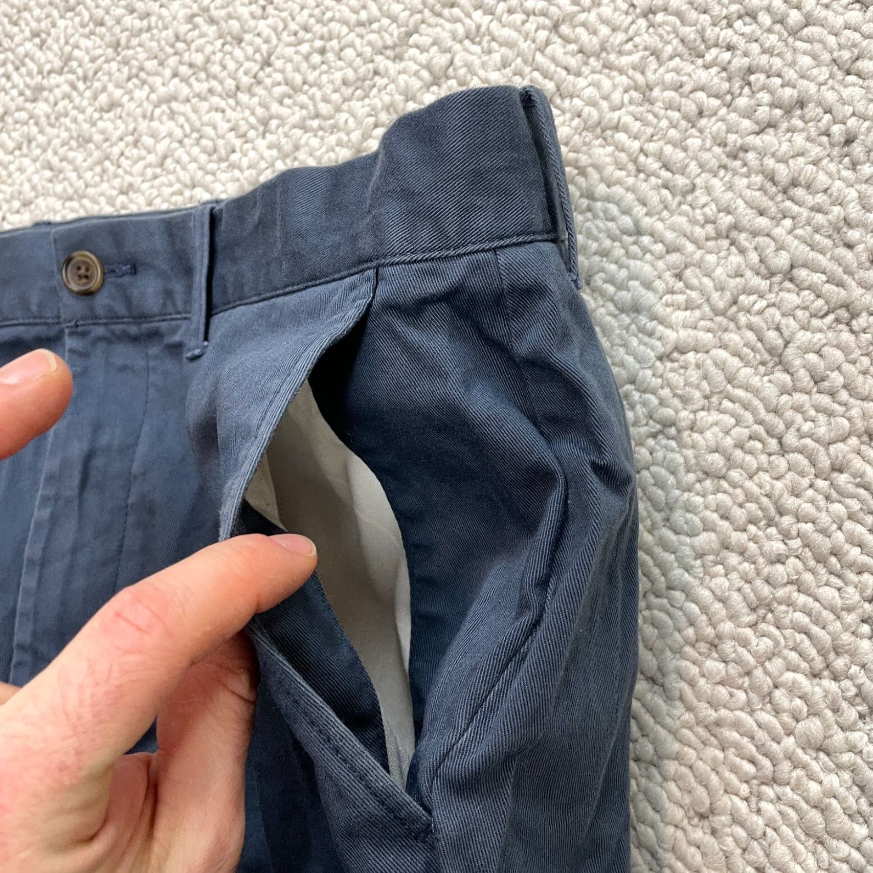 J.Crew J.CREW Mercantile Chino Pants Mens 36x32 Straight Cotton Spandex Size US 36 / EU 52 - 7 Thumbnail