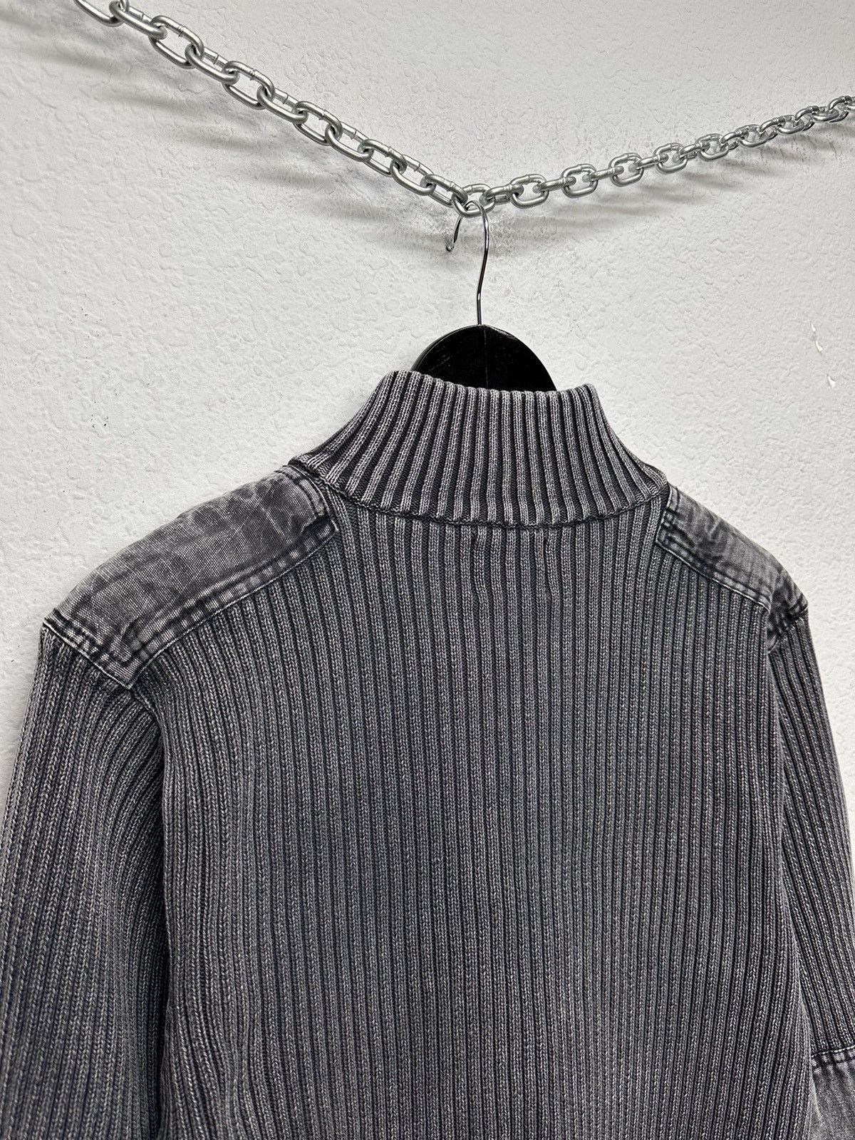 Diesel Distressed Y2K Diesel Style Japan Gothic Faded Sweater Goa Size US L / EU 52-54 / 3 - 10 Thumbnail