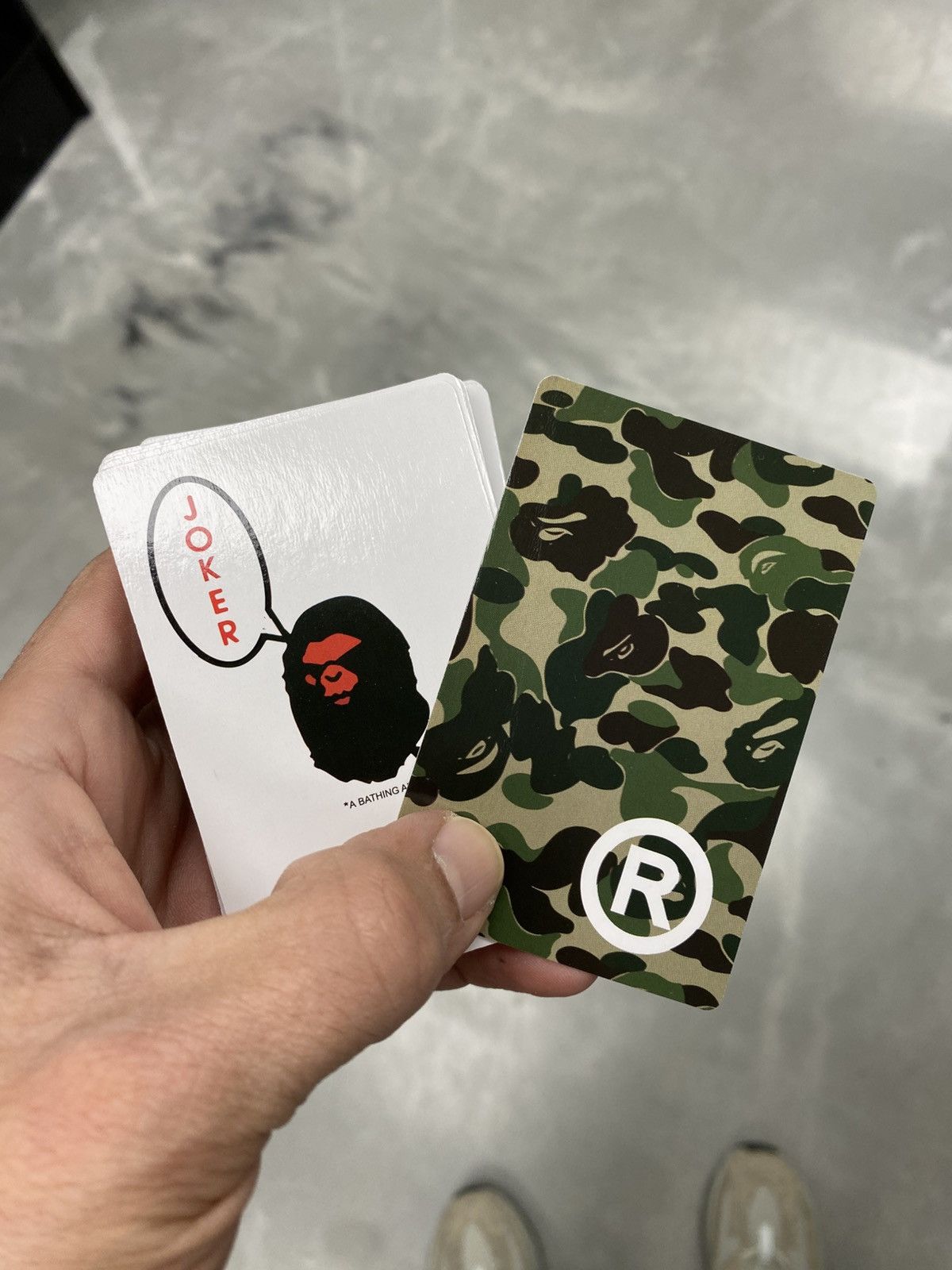 Bape Bape deck of playing cards 2005 authentic Size ONE SIZE - 10 Thumbnail