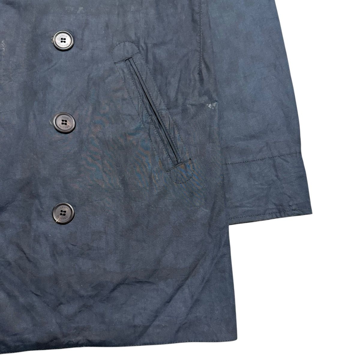 Louis Vuitton Louis Vuitton Monogram Double Breasted Wax Coat Size US M / EU 48-50 / 2 - 5 Thumbnail