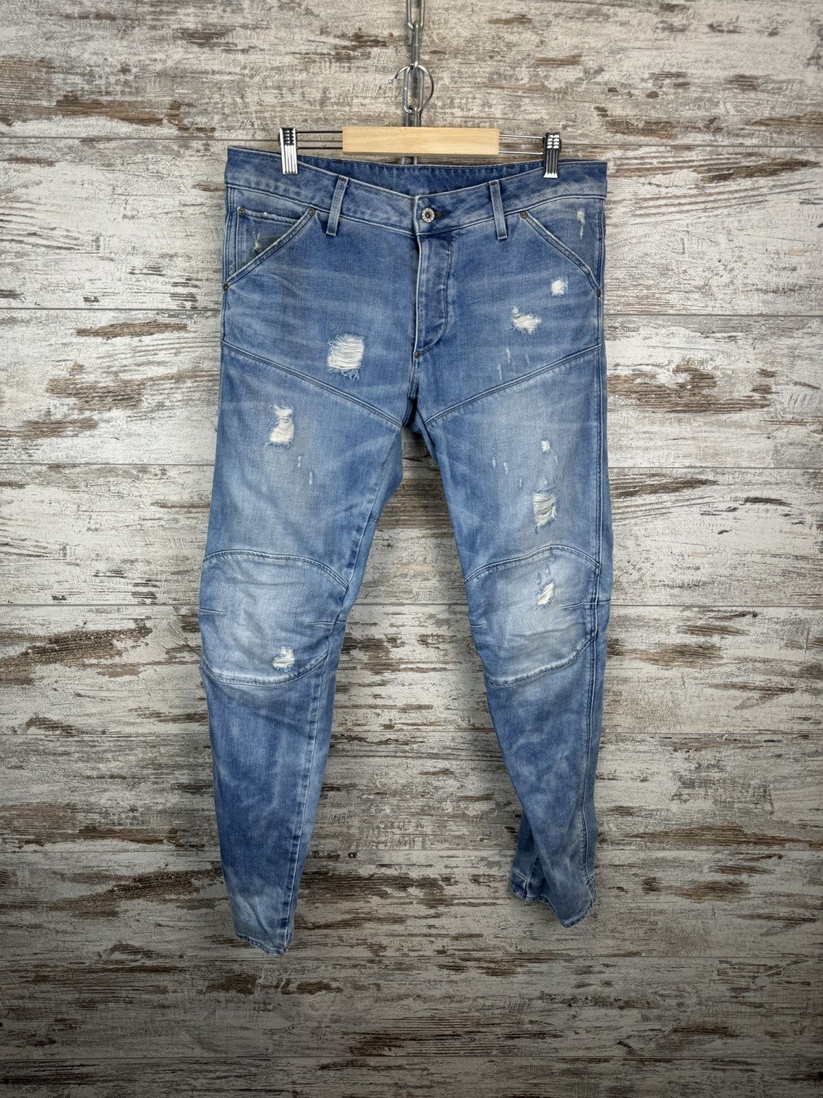 G-Star Mens G Star Raw 5620 3D LOW TAPERED jeans cargo pants denim Size US 34 / EU 50 - 2 Thumbnail