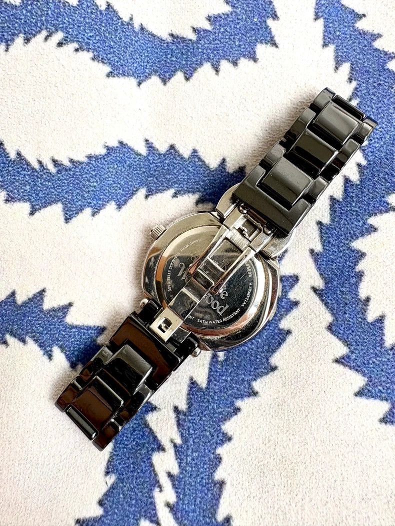Vivienne Westwood Vivienne Westwood Black Full Print Saturn Ceramic Watch Size ONE SIZE - 3 Thumbnail
