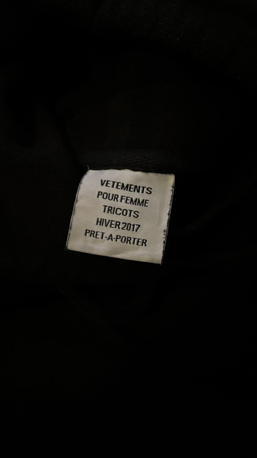 Vetements vetements runway aw'16 justin4ever gunclub hoodie + dress Size US M / EU 48-50 / 2 - 11 Thumbnail