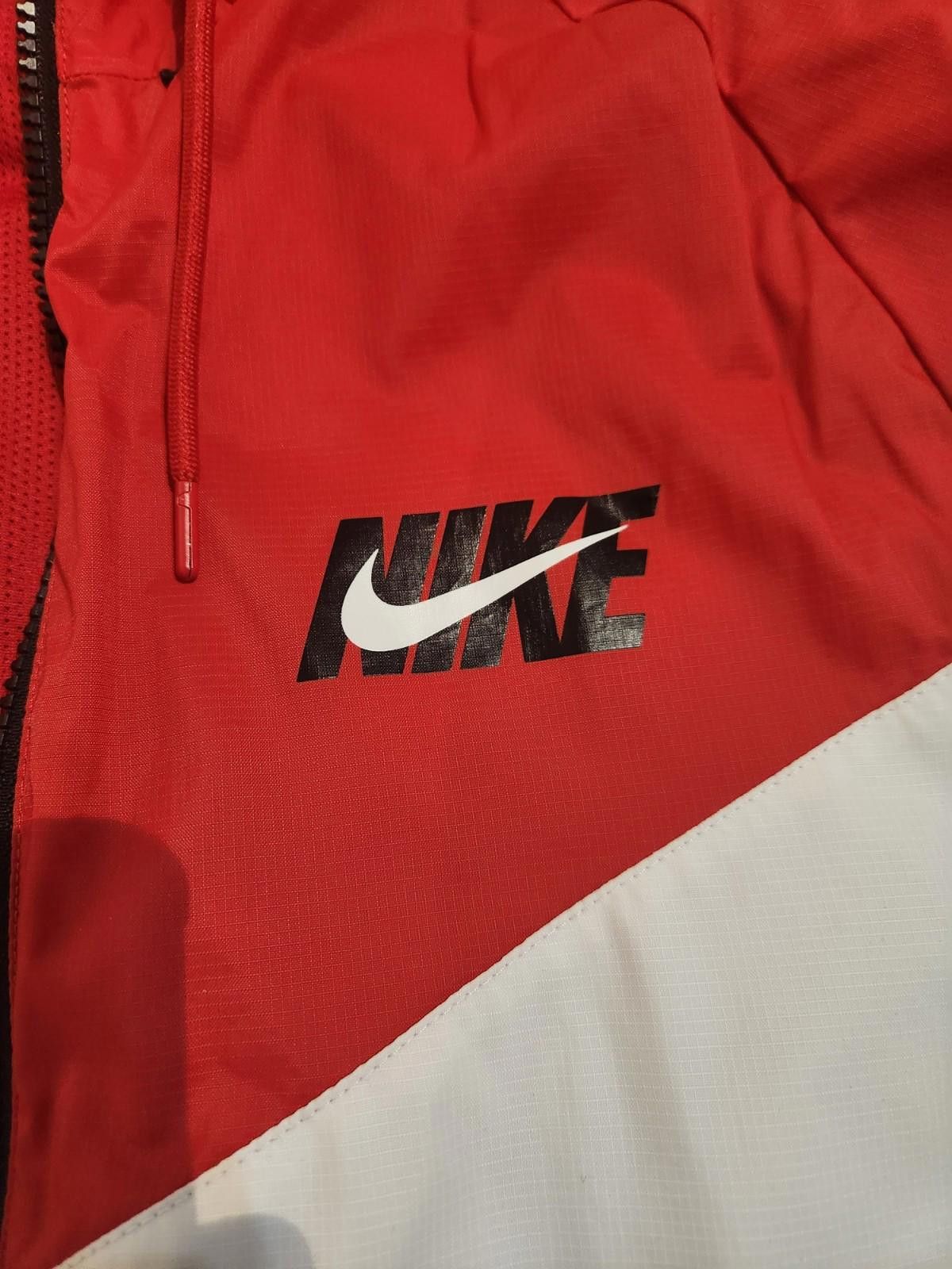 Nike Nike Track Jacket Red Tech Windbreaker Full Zip Up Men's L Size US L / EU 52-54 / 3 - 2 Thumbnail