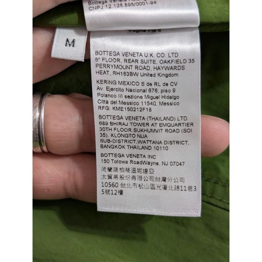 Bottega Veneta o1rshd1 Tech Nylon Blouson in Jalapeno Size US M / EU 48-50 / 2 - 19 Thumbnail