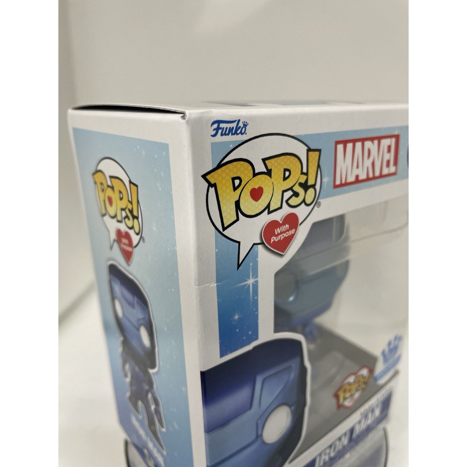 Marvel Comics Funko Pop! Iron Man Metallic - Funko Exclusive Make A Wish Size ONE SIZE - 8 Thumbnail