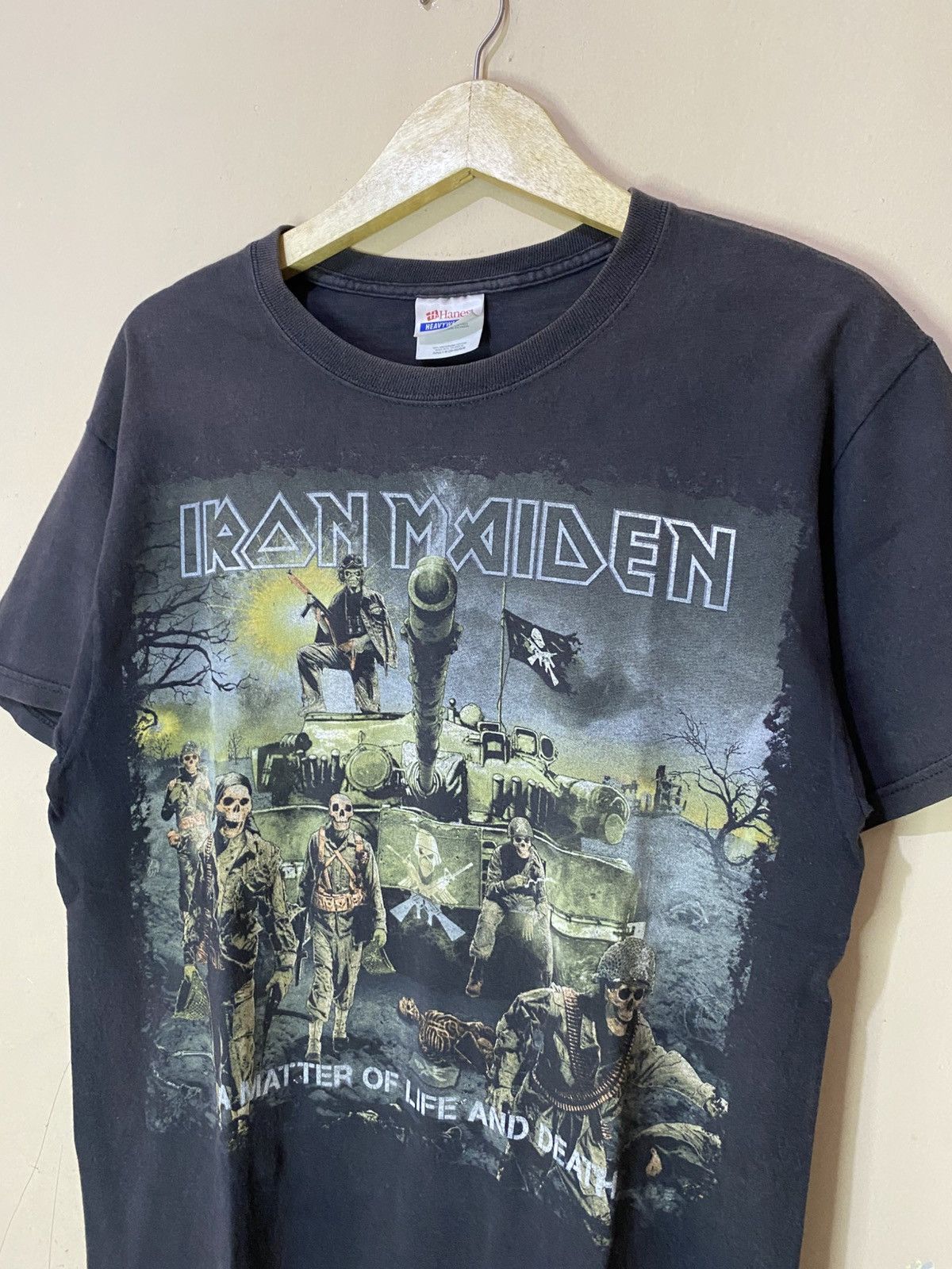 Band Tees 00s Iron Maiden “A Matter Life And Death” Album Tshirt Size US M / EU 48-50 / 2 - 3 Thumbnail