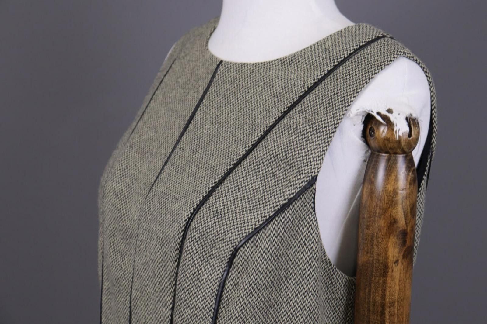 Lauren Ralph Lauren Lauren Ralph Lauren Brown Wool Knit Midi Dress Size 14 Size XL / US 12-14 / IT 48-50 - 9 Thumbnail