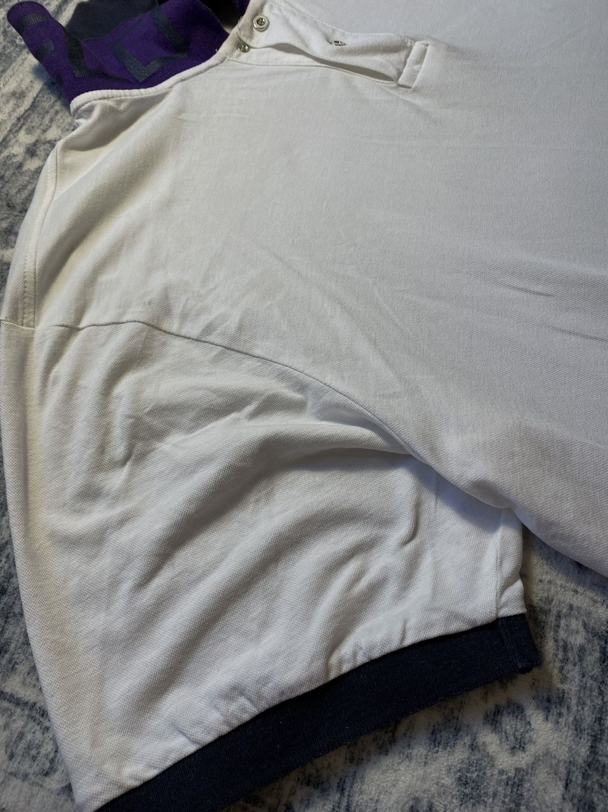 Vintage Karl Lagerfeld Polo – White – Size XXL