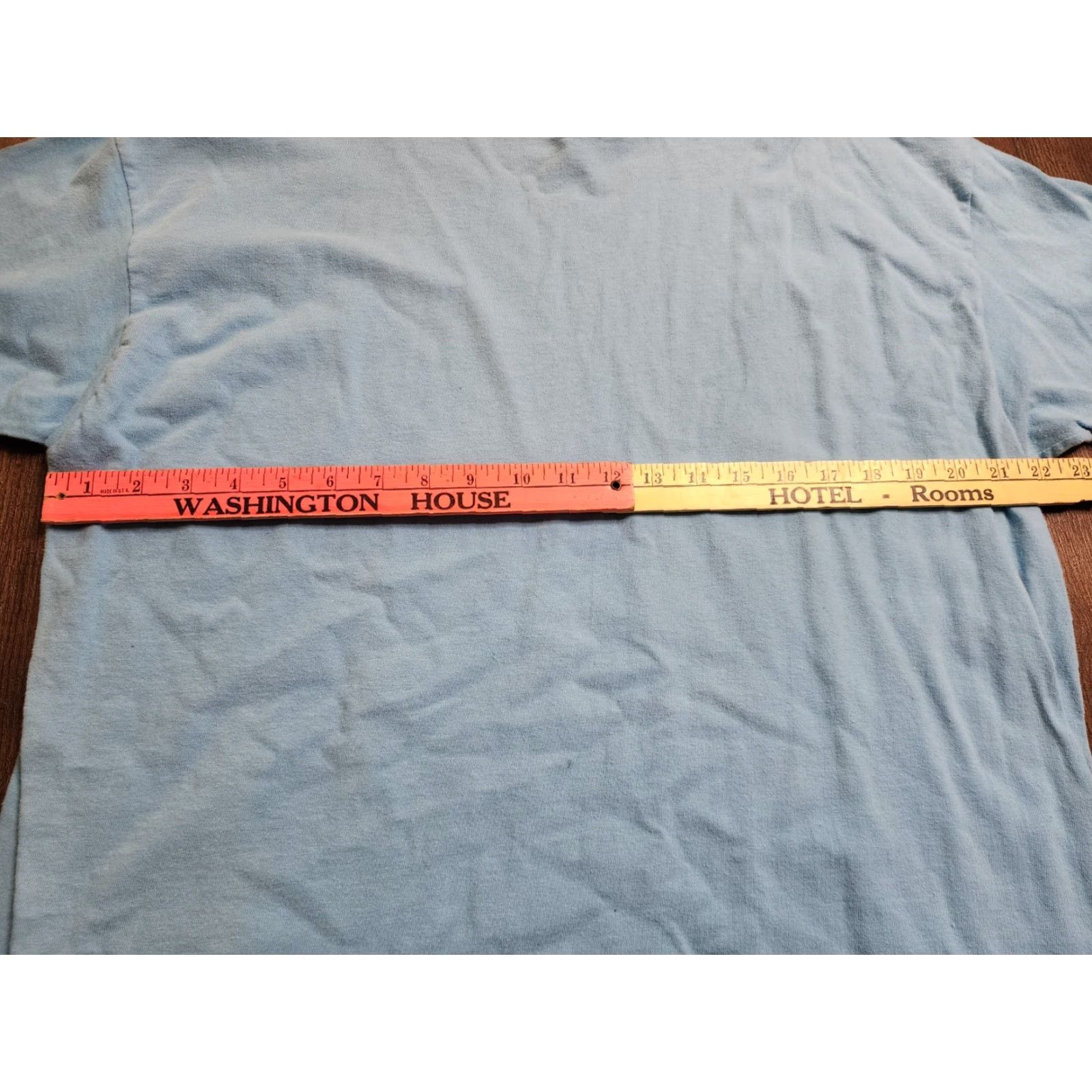 Hanes VINTAGE Hanes Y2K T-Shirt Mens XL Blue Solid Religious Jesus Christ Yacht Sailor 90s 2000s Beach God Bible Verse Decade 1990s Size US XL / EU 56 / 4 - 4 Thumbnail