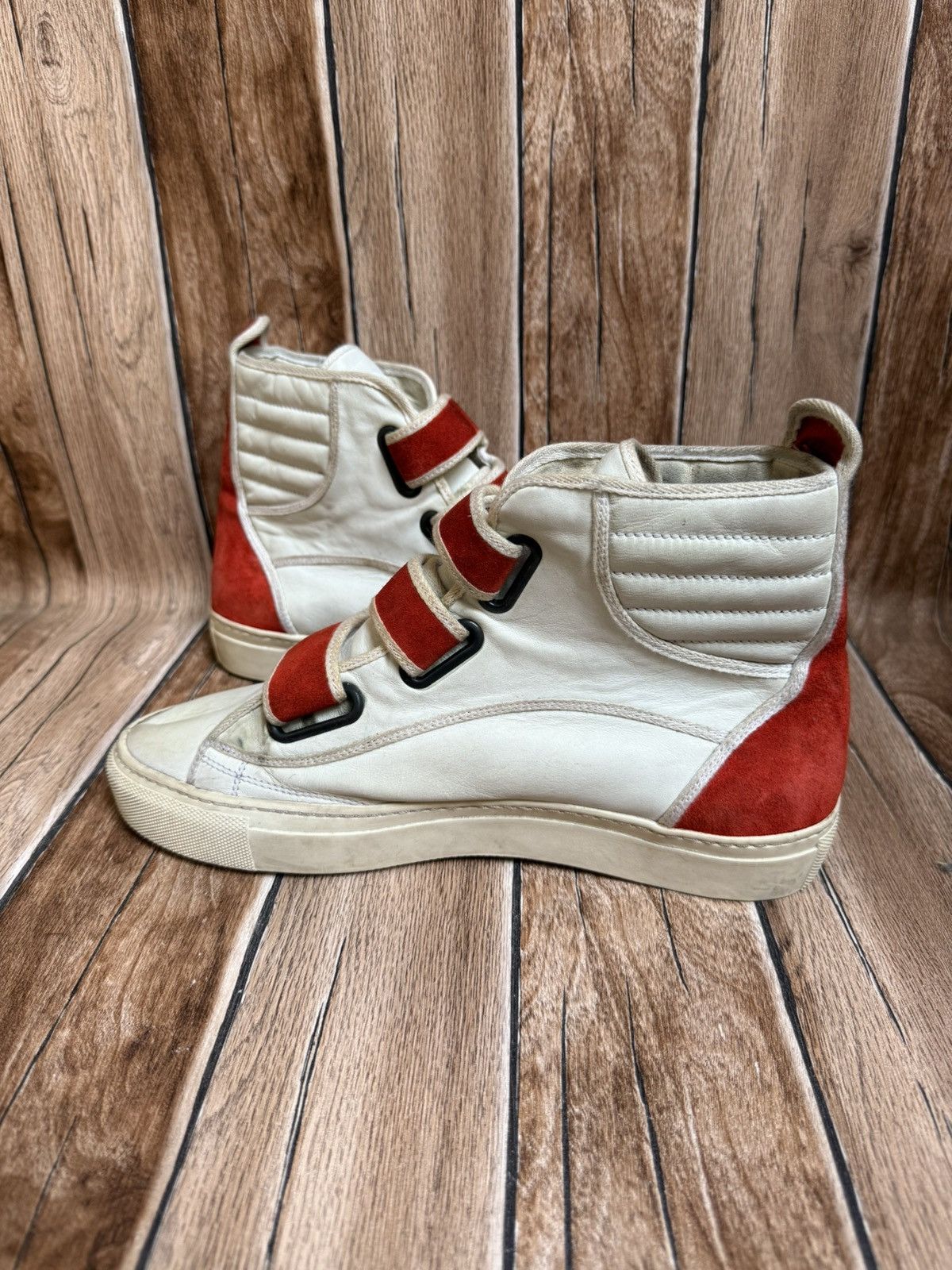 Raf Simons × Raf by Raf Simons Velcro high sneaker Size US 7.5 / EU 40-41 - 7 Thumbnail