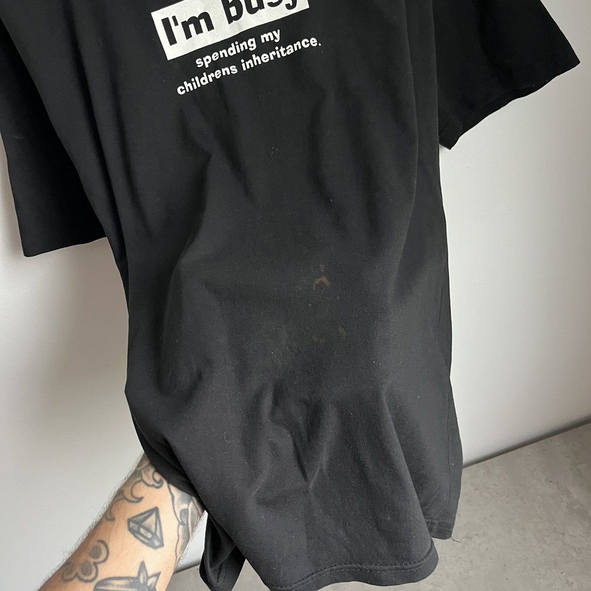 Vintage I’m Busy Vintage T-Shirt Size US L / EU 52-54 / 3 - 4 Thumbnail