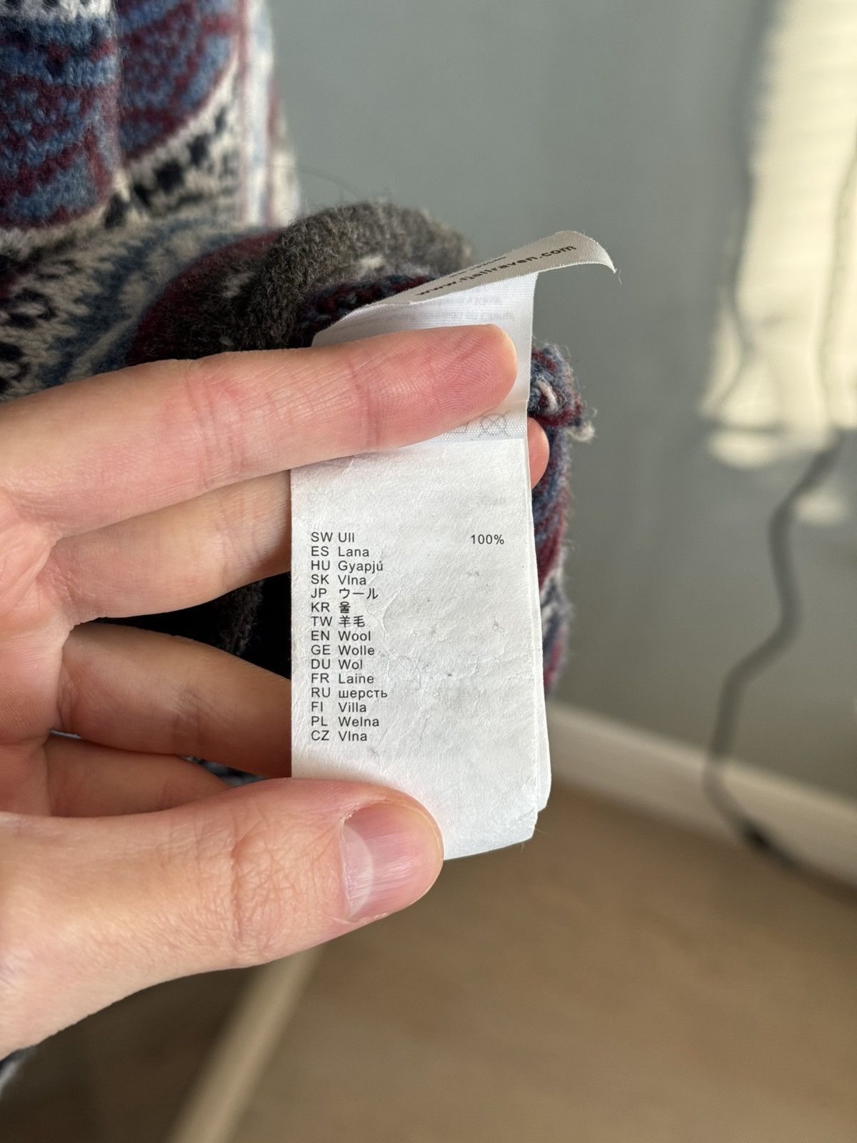 Fjallraven Fjallraven Övik Folk Knit Size L / US 10 / IT 46 - 7 Thumbnail