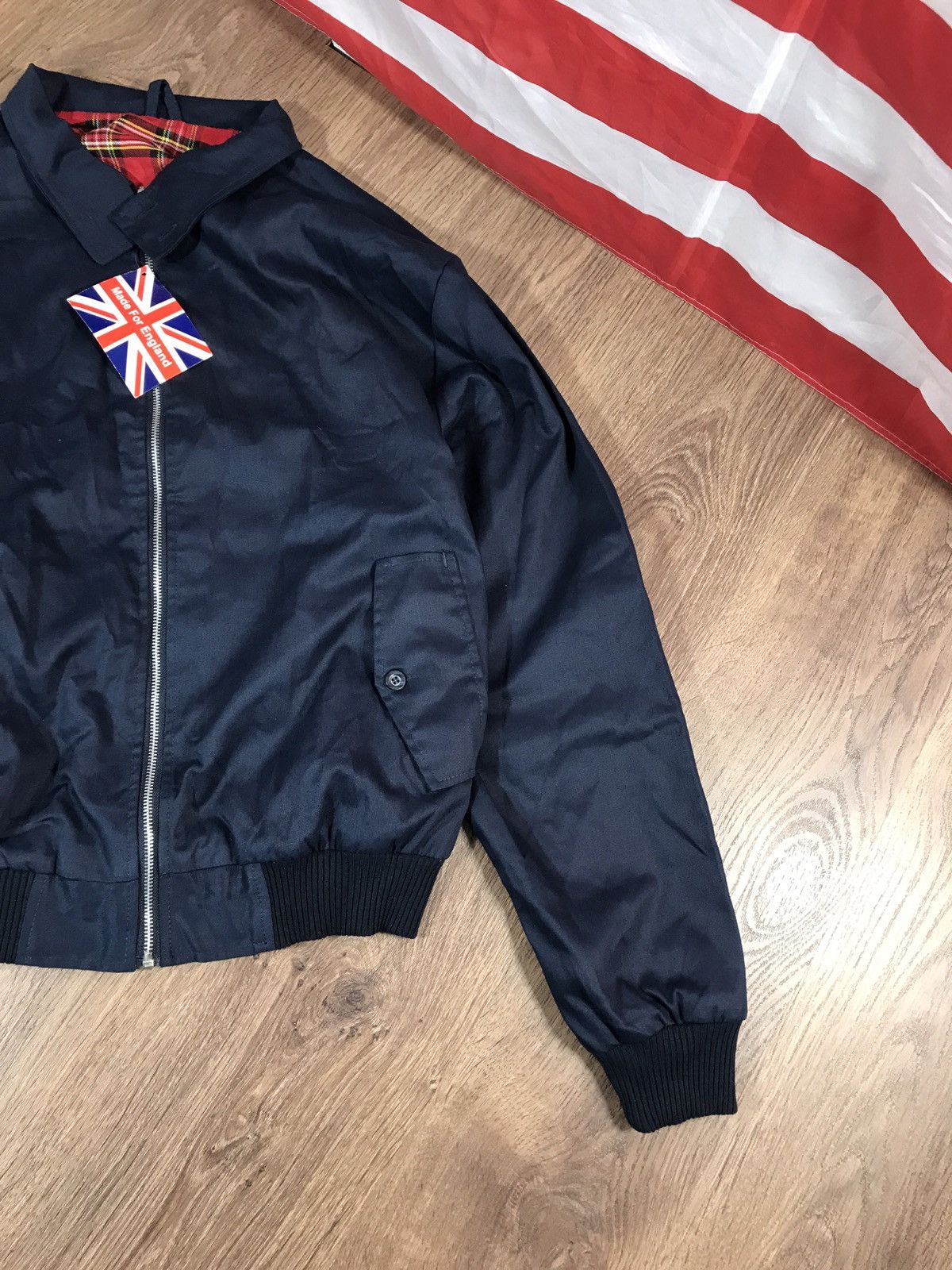 Vintage 90s Baracuta G9 Style Bomber Jacket