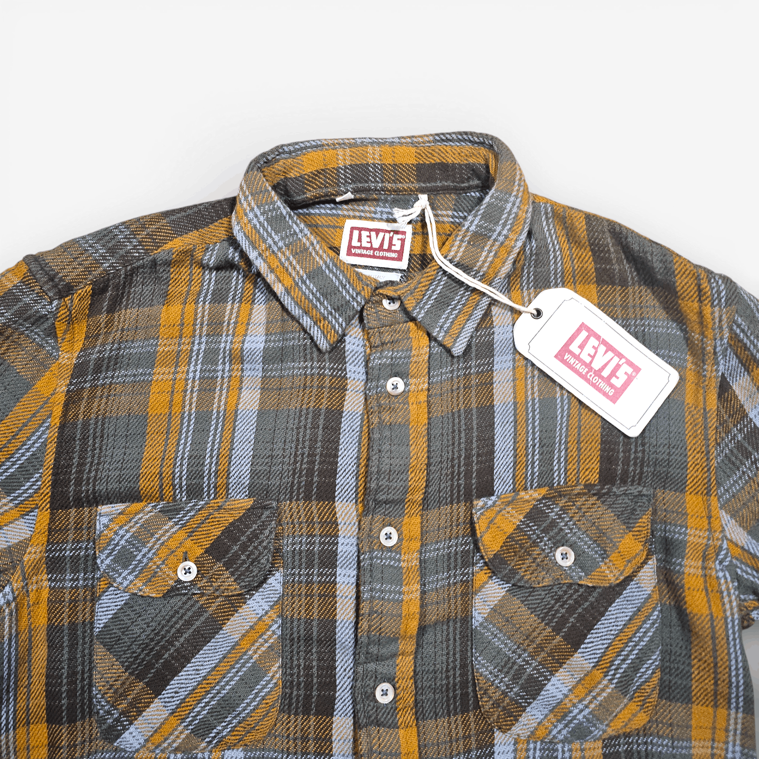 Levi's Vintage Clothing 2011 LVC Levi's Vintage Clothing Shorthorn Shirt Checked S Size US S / EU 44-46 / 1 - 5 Thumbnail