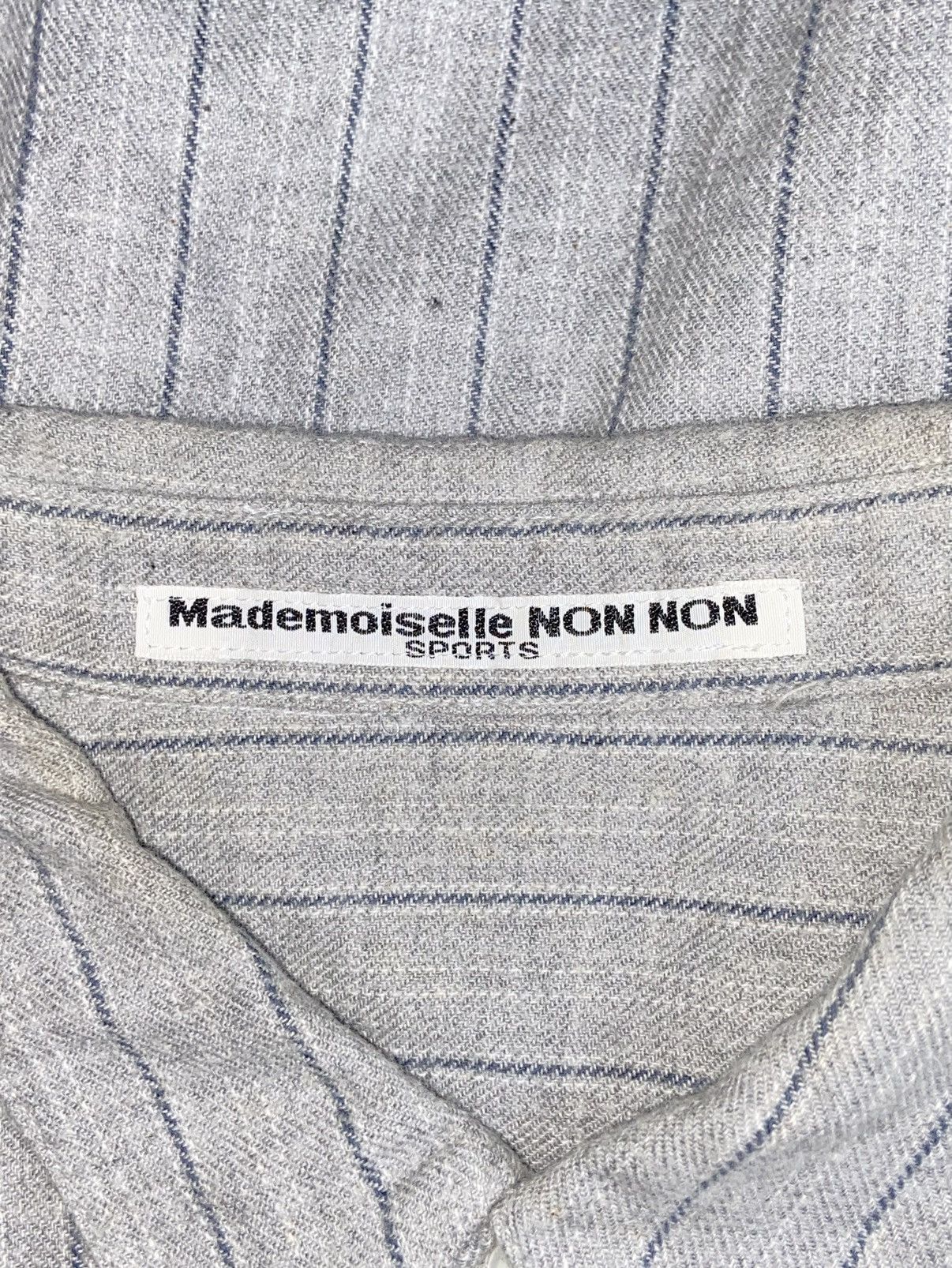 Issey Miyake × Japanese Brand × Mademoiselle Non Non MADEMOISELLE NON NON SPORT Shirt Size US M / EU 48-50 / 2 - 6 Thumbnail